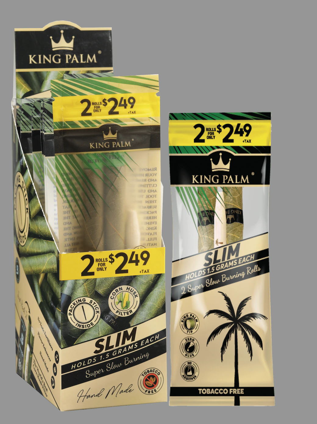King Palm - King Palm 2 Slim Rolls Main Image