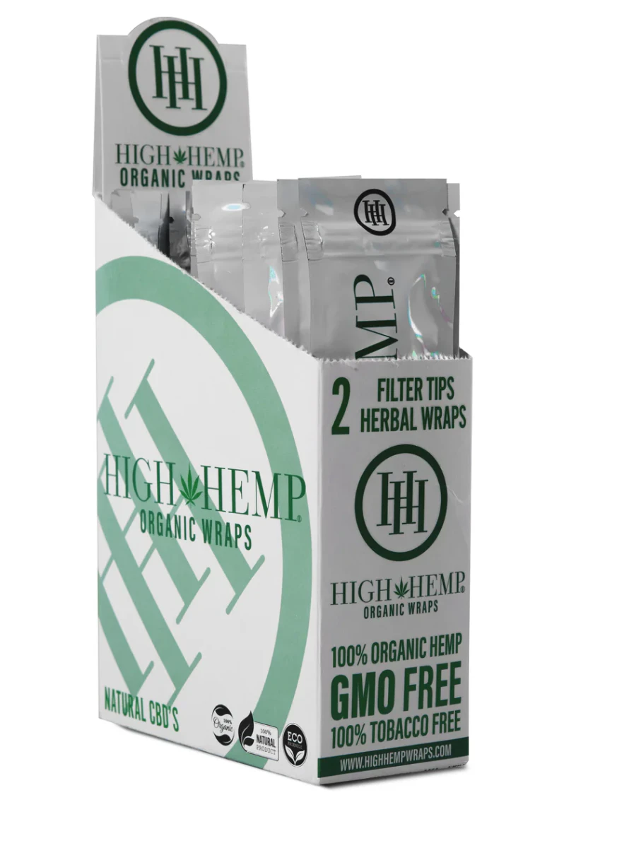 High Hemp Wraps - Natural Organic - High Hemp Wraps Main Image