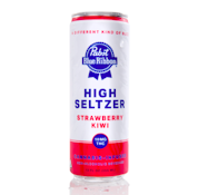 Strawberry Kiwi - PBR Infused Seltzer - 10mg - Pabst Labs