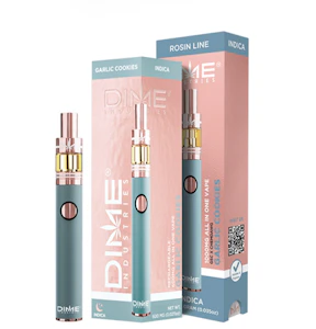 DIME INDUSTRIES - Garlic Cookies | 0.6g Rosin Disposable | Dime