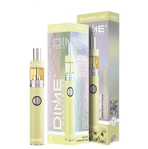 DIME INDUSTRIES - Lemon Pound Cake | 2g THC:CBD:CBG Disposable | Dime