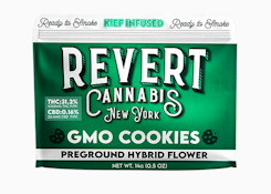 Revert - Kief Infused Preground Flower - GMO Cookies - 14g - Hybrid