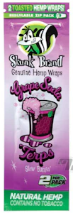 SKUNK BRAND - Grape Soda Terps Hemp Wraps | 2 Pack | TAXES INCLUDED