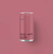 Weed Water- Gelato- Pink can