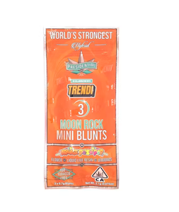 PRESIDENTIAL - Presidential x Trendi Mini Blunts 3pk 2.1g - Orange Push Pop 39-40%