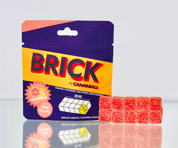 CANNABALS - CANNABALS | BRICK | GRAPEFRUIT GUMMIES | 100mg