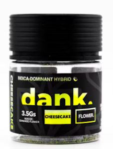 DANK BY DEFINITION - DANK | Cheesecake | 3.5g Indica-Dominant