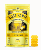 Lost Farm |Citrus Spritz X Napa Live Resin | 100mg