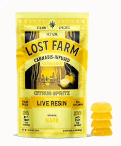 Lost Farms - Lost Farm | Citrus Spritz X Napa Live Resin | 100mg