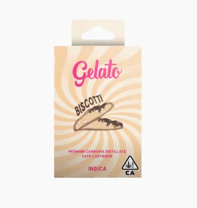 GELATO - Gelato Brand - Flavors Cartridge 1g - Biscotti 91%