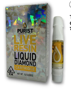 PURIST EXTRACTS - Purist Extracts Liquid Diamond Cartridge 1g - Fruit Cocktail 89%