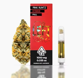 LEFT COAST EXTRACTS - Left Coast Cartridge 1g - Pink Runtz 92%
