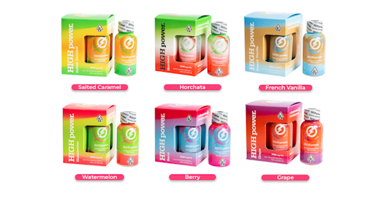 HIGH POWER - HIGH Power Syrup 4pk - Pineapple Breeze 1000mg THC