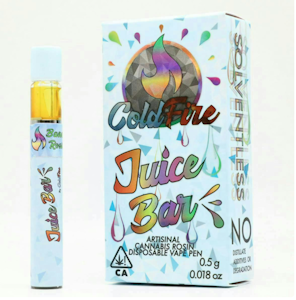 COLDFIRE EXTRACTS - ColdFire Rosin Disposable 0.5g - Banana Bread 74%