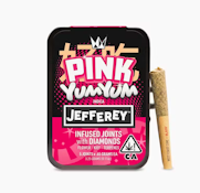 Pink YumYum - Jefferey Infused Joint - .65g (5 Pack) - West Coast Cure 