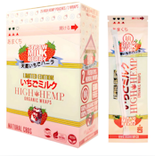 Strawberry Milk (Limited Edition) - Organic Wrap - High Hemp