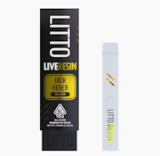 Jack Herer - Live Resin Premium Disposable Vape - 1g - Litto