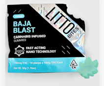 Baja Blast - Cannabis Infused Gummies - 100mg - Litto