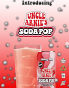 Uncle Arnie's Beverage - Strawberry Soda Pop 100mg (12oz)