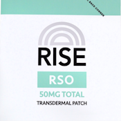 RISE - Transdermal Patch - RSO - 50mg