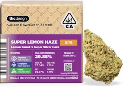 Super Lemon Haze | 3.5g | THC Design