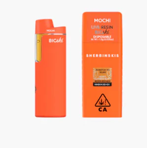 Sherbinskis - 1g Mochi 83% - Sherbinskis Live Resin Disposable 1g
