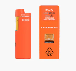 Sherbinskis - 1g Bacio 84% - Sherbinskis Live Resin Disposable 1g