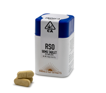 EMERALD BAY - Dosilato THC 50mg (20pk) - Emerald Bay RSO Tablets