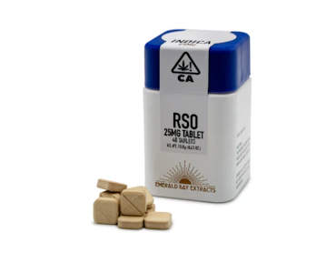 EMERALD BAY - OG Kush THC 25mg (40pk) - Emerald Bay RSO Tablets
