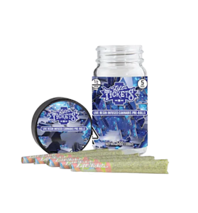 LIFT TICKETS - Lift Tickets 5pk Prerolls - Vanilla Biscotti 43%