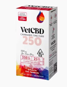 VetCBD Tincture 2 oz - 250mg : 25mg CBD/THC