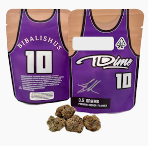 TEAM DIME - Team Dime Indoor Flower 3.5g - Blueberry Muffin 29%