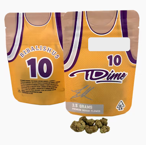TEAM DIME - Team Dime Indoor Flower 3.5g - Grape Zkittlez 28%