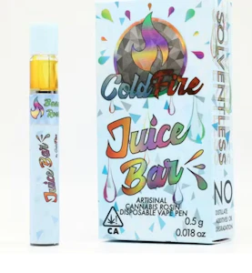 COLDFIRE Extracts - ColdFire Cured Disposable 0.5g - Rainbow Belts 69%