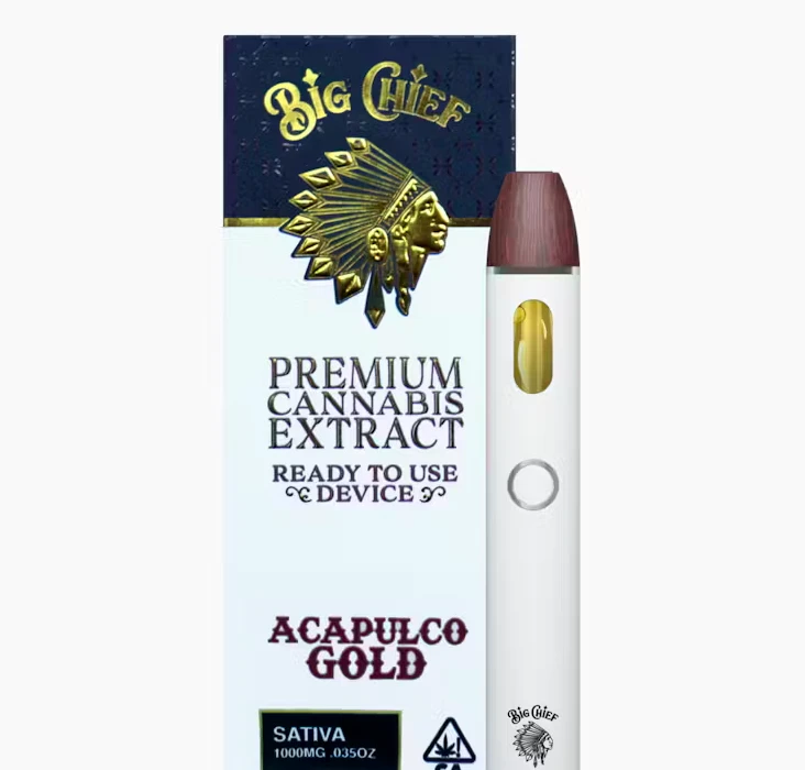 Big Chief Extracts - Acapulco Gold (S) | 1g Disposable | Big Chief Main Image