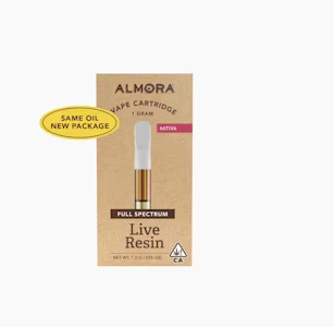 ALMORA FARMS - Almora Live Resin Cartridge 1g - Orange Creamsicle 78%