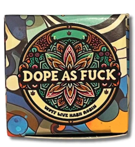 HASH AND FLOWERS - DAF-Live Rosin-Chauffeur 71%