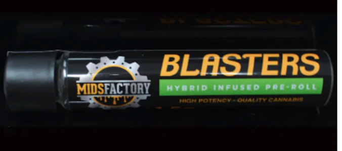 Midsfactory - MidsFactory Infused Preroll 1.5g - Purple Glitter x Moonbow Fritters 40%