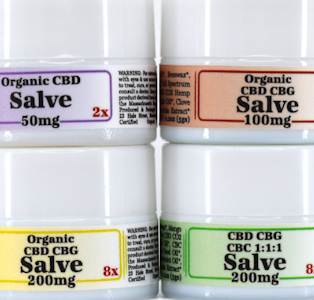 Healing Rose - Mini Salve Flight Pack - 4ea. - Healing Rose