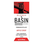 Apple Crisp (H) - 1g - 510 Cart | Vape Pens | Basin