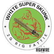 White Super Skunk Big Fattie Preroll 2g