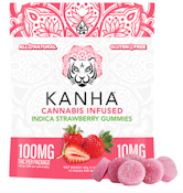 KANHA | Strawberry | Indica | 100mg THC | 10-pack