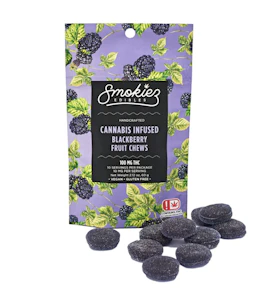 Smokiez - Blackberry | Fruit Chews | Smokiez