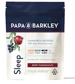 Berry Pomegranate | Sleep CBN Gummies | Papa & Barkley