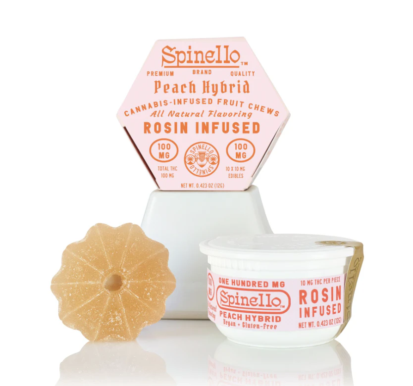 Spinello Brand - Spinello | Rosin Fruit Chews | Peach | 100mg Main Image