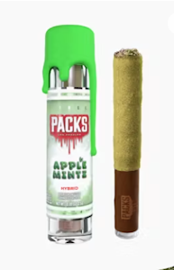 PACKWOODS - Packwoods - Apple Mintz 2.5G Infused Pre-Roll Blunt
