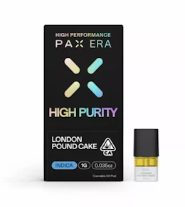 London Pound Cake | 1g High Purity THC Pod | PAX Era