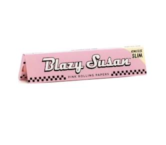 Pink Rolling Papers | King Size Slim | Blazy Susan