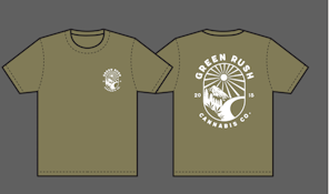 Green Rush Army Green Sweatshirt 