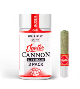 Jeeter - Hella Jelly (S) | 3pc Rosin Prerolls | Jeeter Cannons